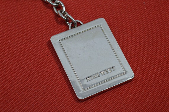 Nine West Silver Tone Keychain - Etsy
