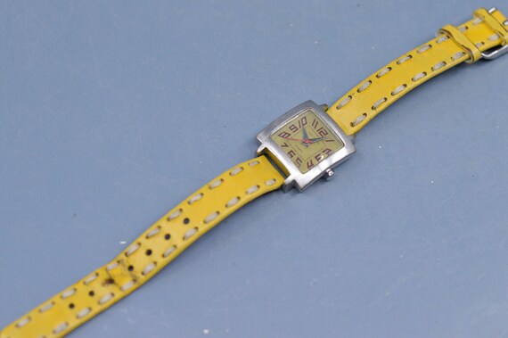Tokyo Bay, silver and yellow tone, womens wrist w… - image 2