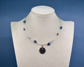 Silver tone, women&#39;s fashion necklace