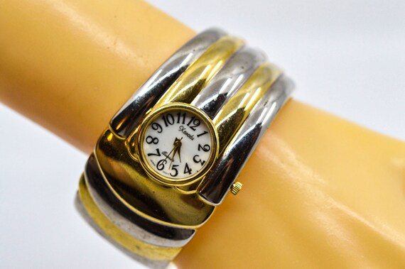 Womens chunky cheap silver watch
