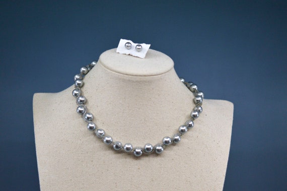Silver Tone, Womens Beaded Necklace - Etsy