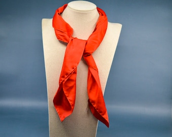Red tone, womens, vintage scarf