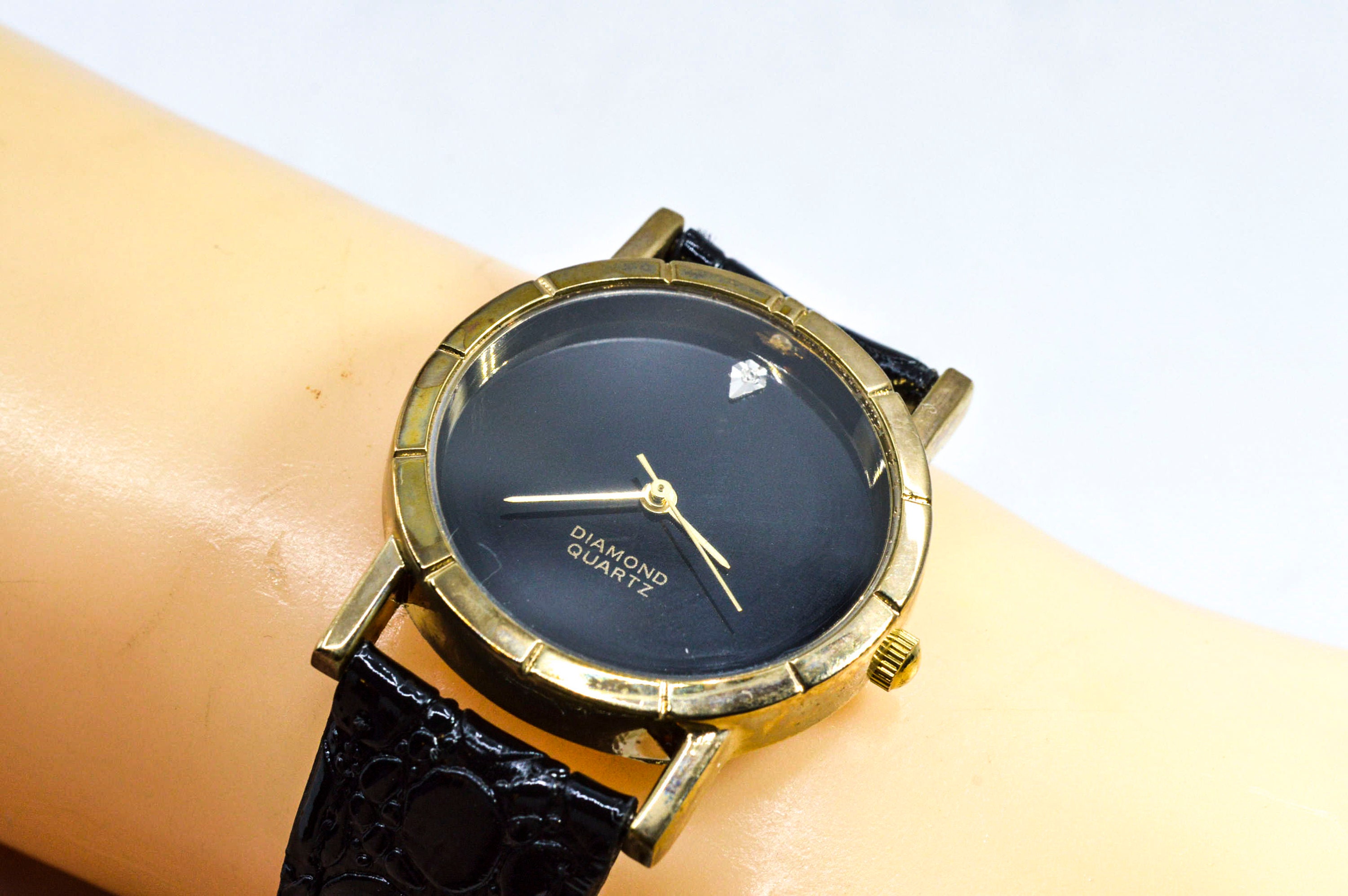 Joan Rivers Black Watch - Etsy display picture 1