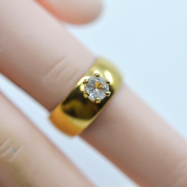 18kgp Ring - Etsy