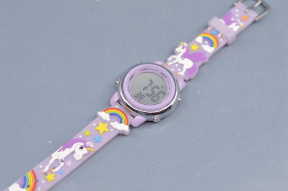 Purple tone. womens, digital sports wrist watch - image 2