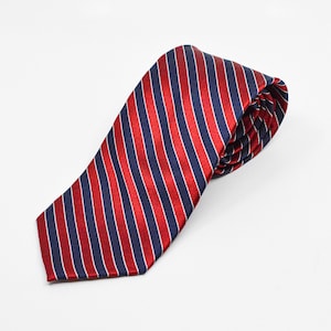 Nautica Rot und Blau Herren Krawatte