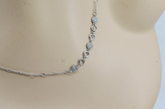 Ann Taylor silver tone womens necklace - image 2