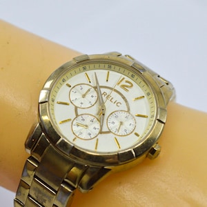 Relic , gold tone , womens fashion watch