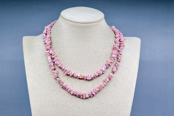 ★LECYTO★ Heartline Stone Beads NecklaceMint 93-046_grande.JPG?v=1476402966