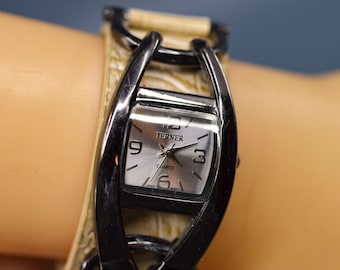 Blck tone, womens fashion watch