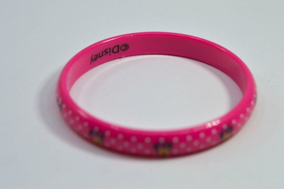 Pink Tone , Womens, Childrens , Bangle . Plastic Bracelet 