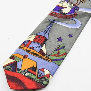 Christmas holiday mens necktie