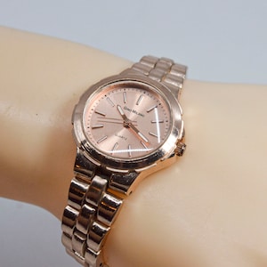 Gino Milano Gold Tone Womens Fashion Wrist Watch Etsy
