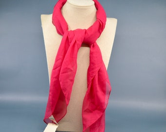 Pink tone, womens vintage scarf