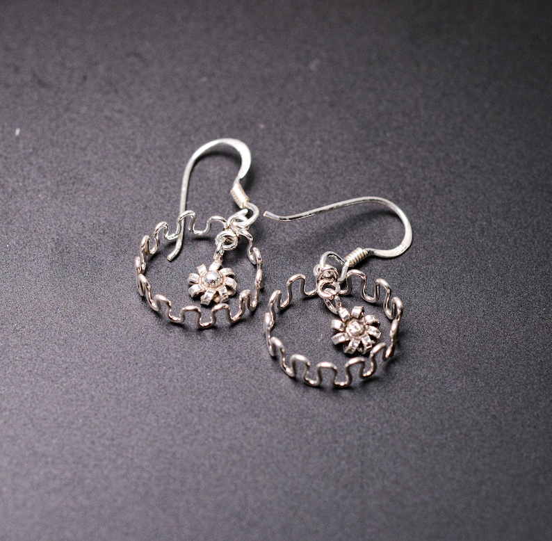 Thai 925 silver womens earrings