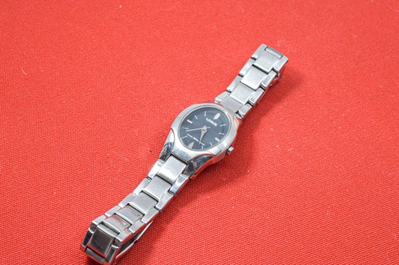 Lorus steel tone womens watch - image 2