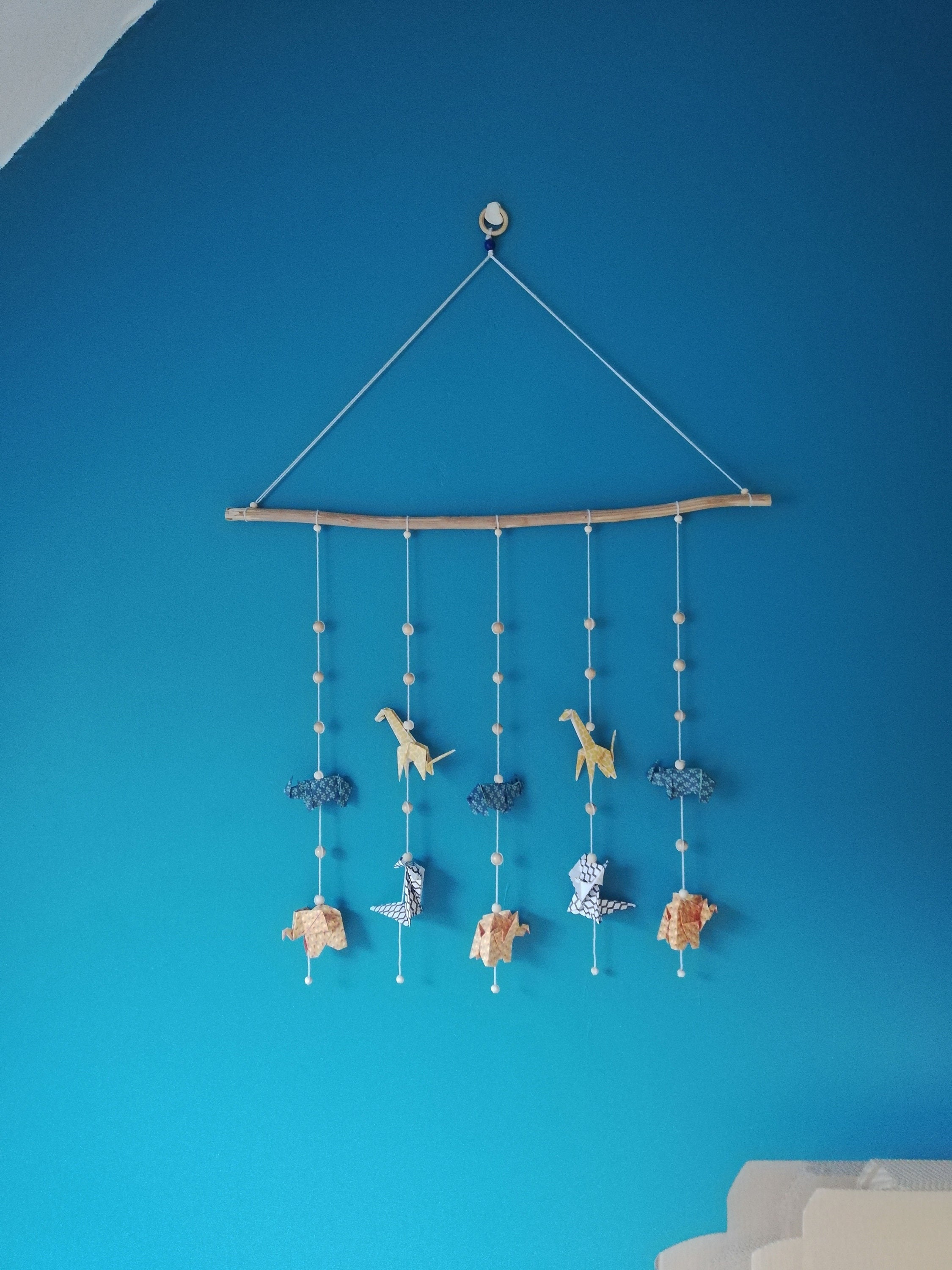 Mobile Origami Mural Personnalisable