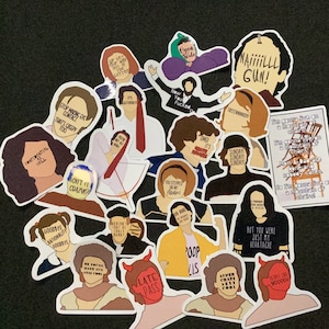 WKUK stickers, whitest kids you know sticker set, funny stickers, sketch comedy stickers, whitest kids stickers, funny stickers