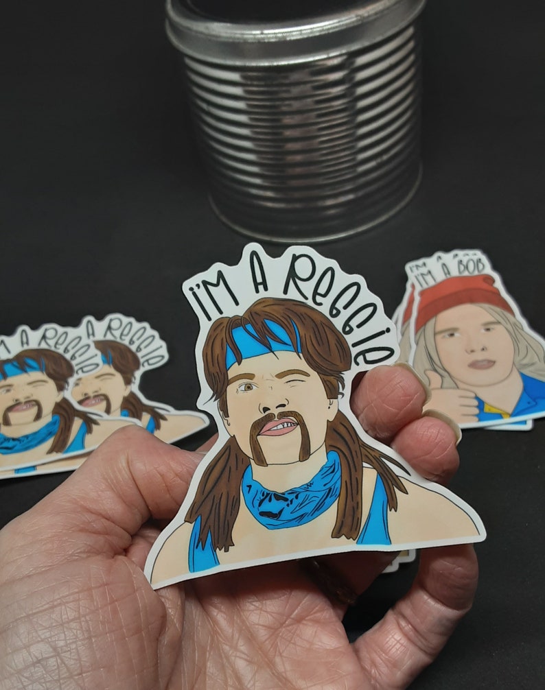 Don't Let Me Down Creepy Steve Stoner Bob Reggie Willie Sticker Set - Etsy