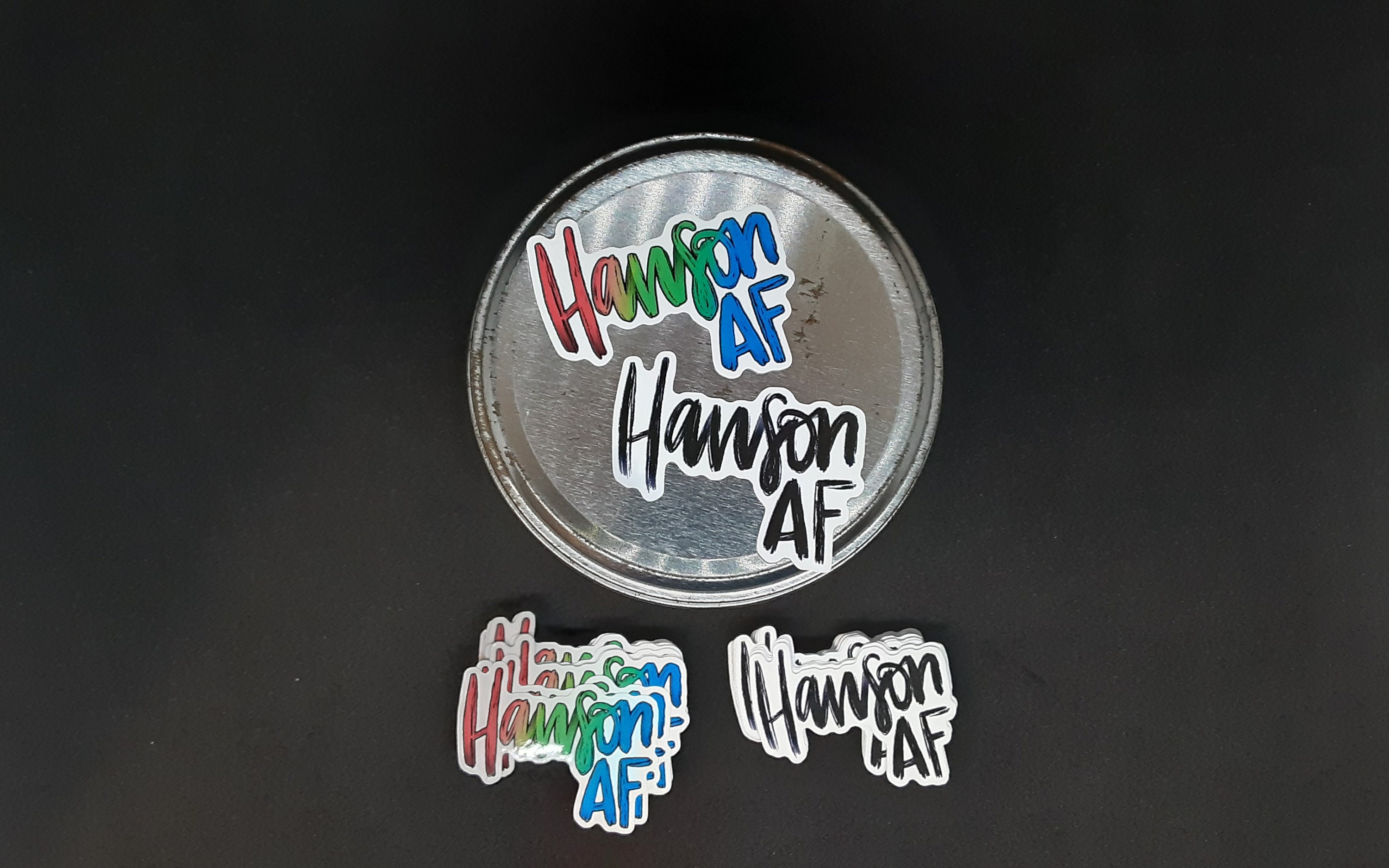 Rgb Sticker Hanson AF Sticker, RGB Sticker, Music Sticker, Hanson Decal, Water ...