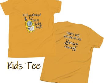 come in mother bird my first hanson concert tee