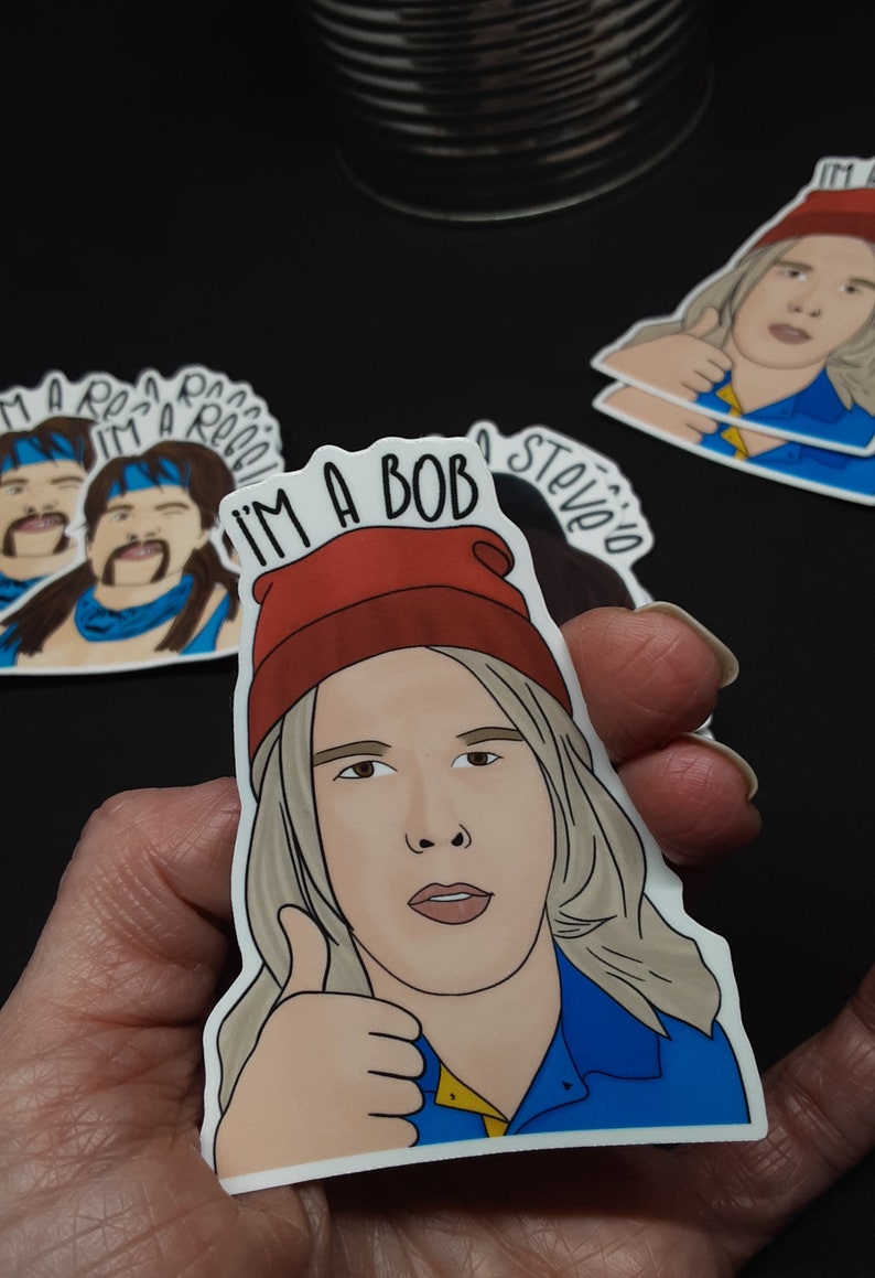 Don't Let Me Down Creepy Steve Stoner Bob Reggie Willie Sticker Set - Etsy