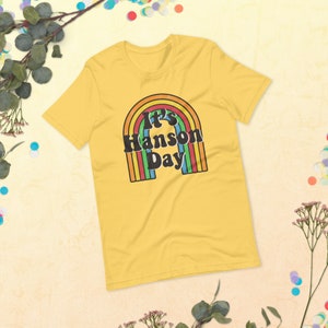 It&#39;s Hanson Day tee retro tee, hanson day tee, tulsa oklahoma hday tee, Zac Hanson quote tee, funny Hanson shirt