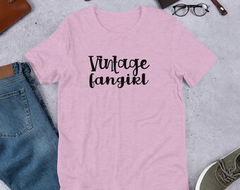 Vintage Fangirl Tee, Cute 90s Fan Shirt
