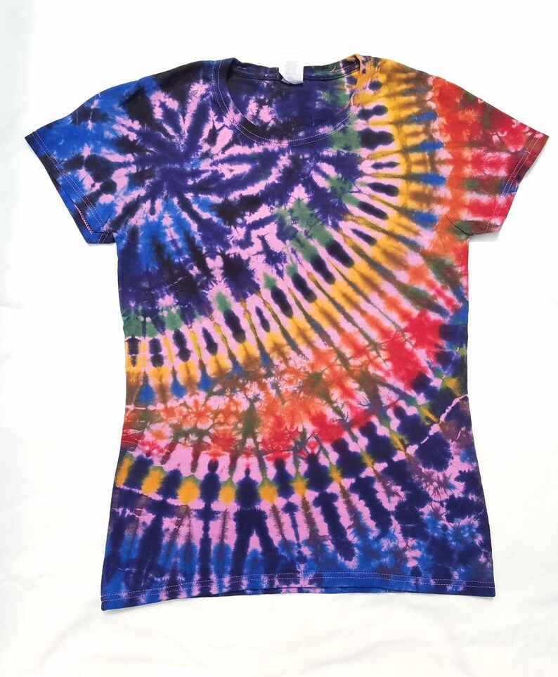 Unique Tie Dye Shirt handmadeWomen's Tie Dye shirts image 0