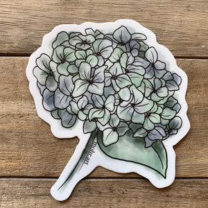 Hydrangea Sticker
