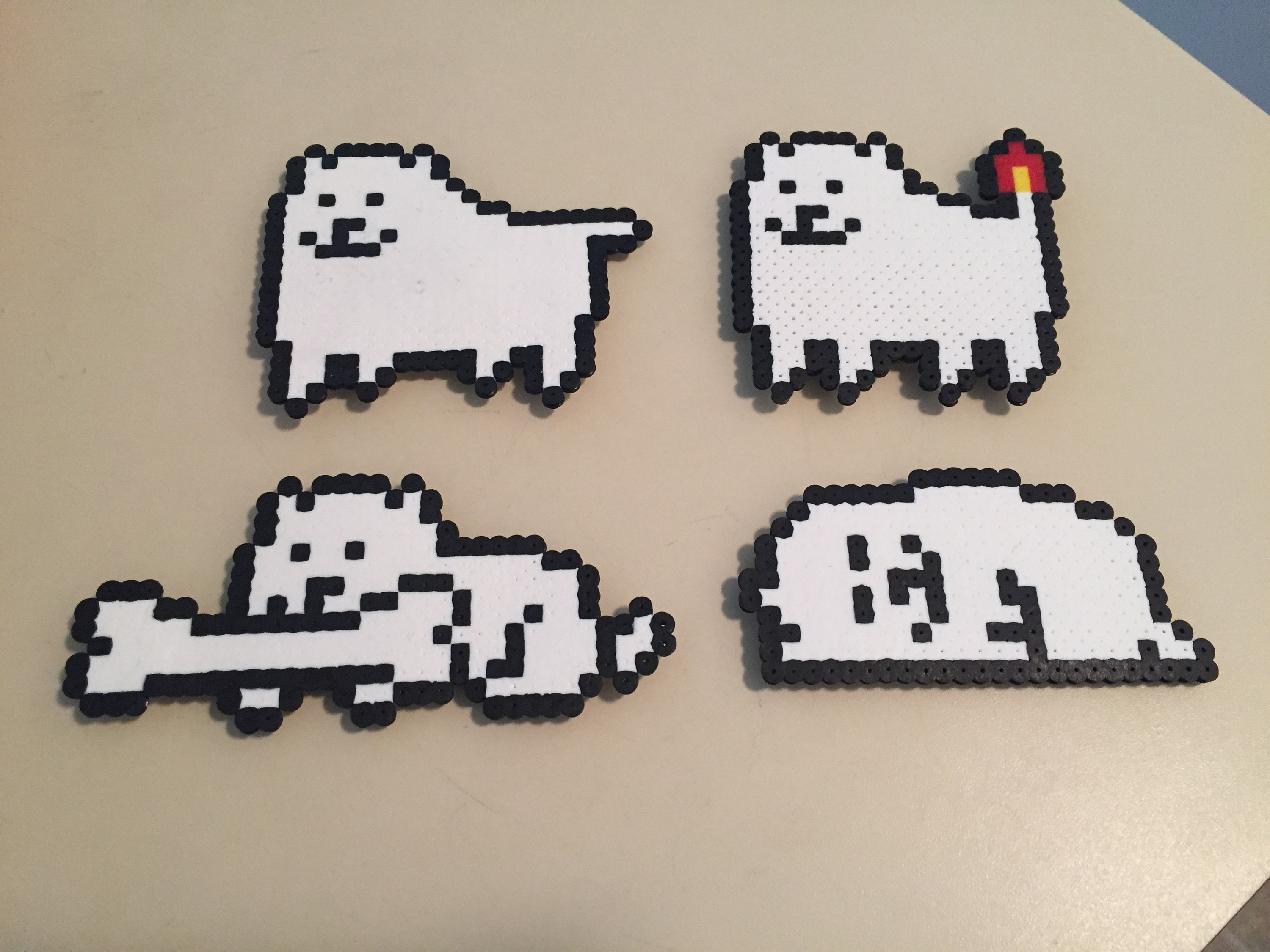 Undertale Inspired Keychains, Clips, Magnets, & Sprites- Mini