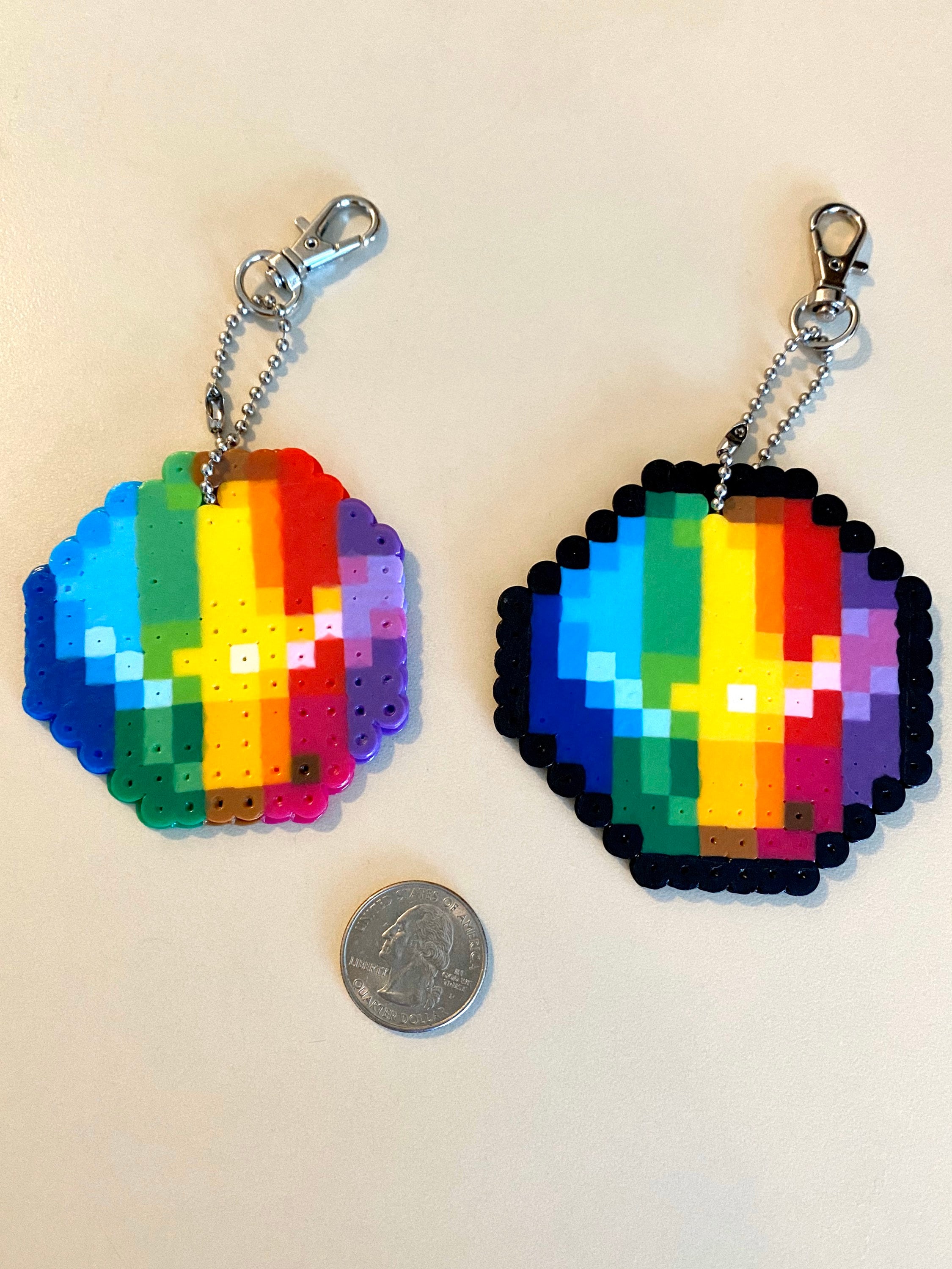 Prismatic Shard From Stardew Valley - Perler Keychain or Magnet - Etsy