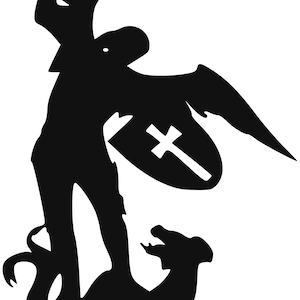 St Michael the Archangel Digital Download, svg + png + dxf Files