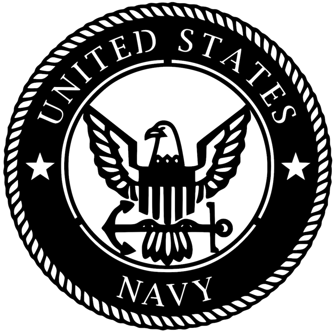 US Navy Emblem Digital Download, Svg Png Dxf Files - Etsy