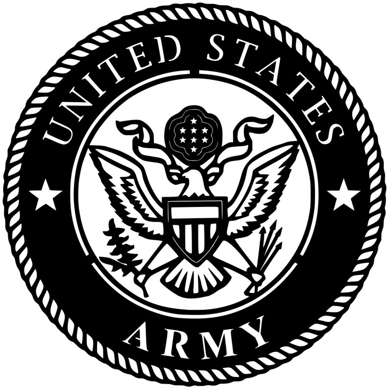 US Army Emblem Digital Download, Svg Png Dxf Files - Etsy