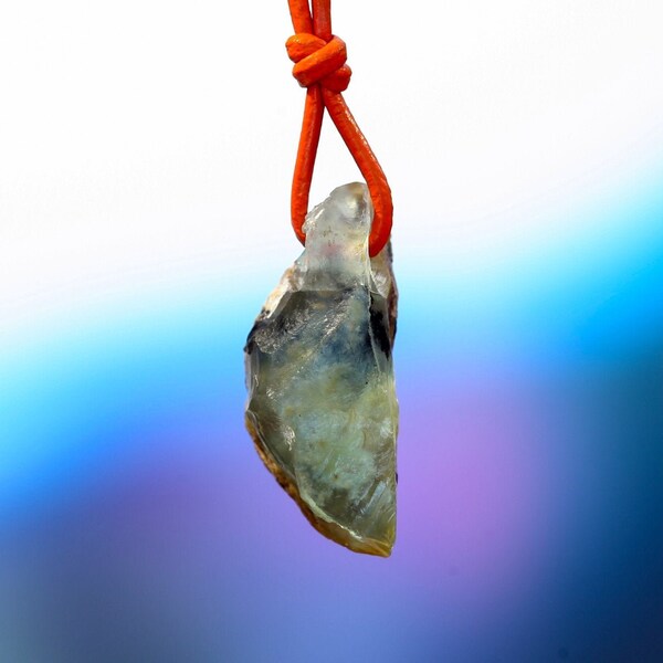 Small Peruvian Andean Blue Opal Pendant