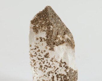 Quartz with Siderite from Panasqueira Portugal