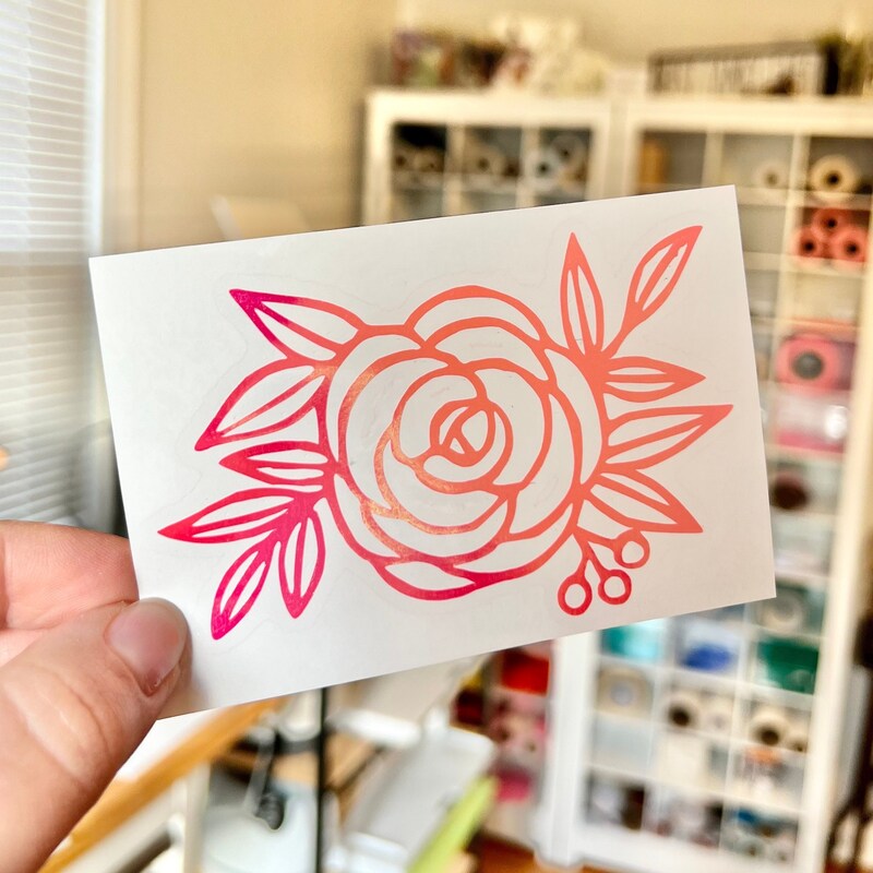 Roses Decal - Etsy