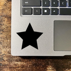 star sticker, star decal, star car window decal, star tumbler sticker, star vinyl decal, permanent vinyl sticker