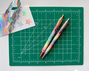 Rainbow Glitter Weeding Pen, Retractable Craft Vinyl Tool