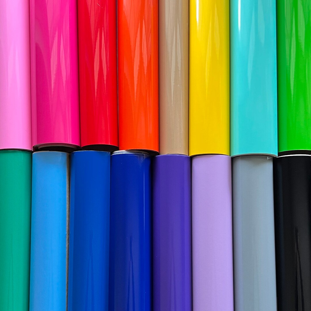 Outdoor Permanent Adhesive Vinyl 12x12 Sheets and Etsy