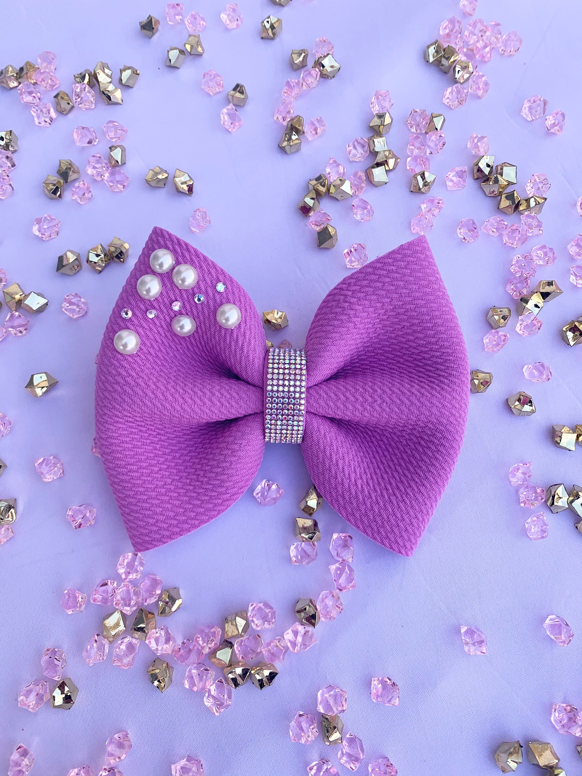 Colorful oversized bows gift for baby girl multicolored Etsy