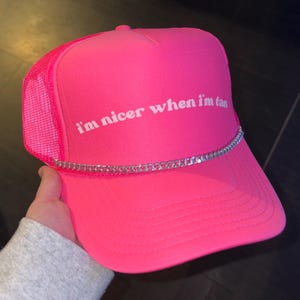 I’m nicer when I’m tan Trucker Hat | Summer Trucker Hat | Trucker Hat | Gift for Her | Mothers Day Gift | Summer Time | Boatin Trucker Hat