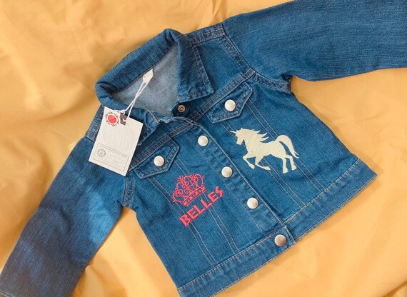 personalised baby jacket