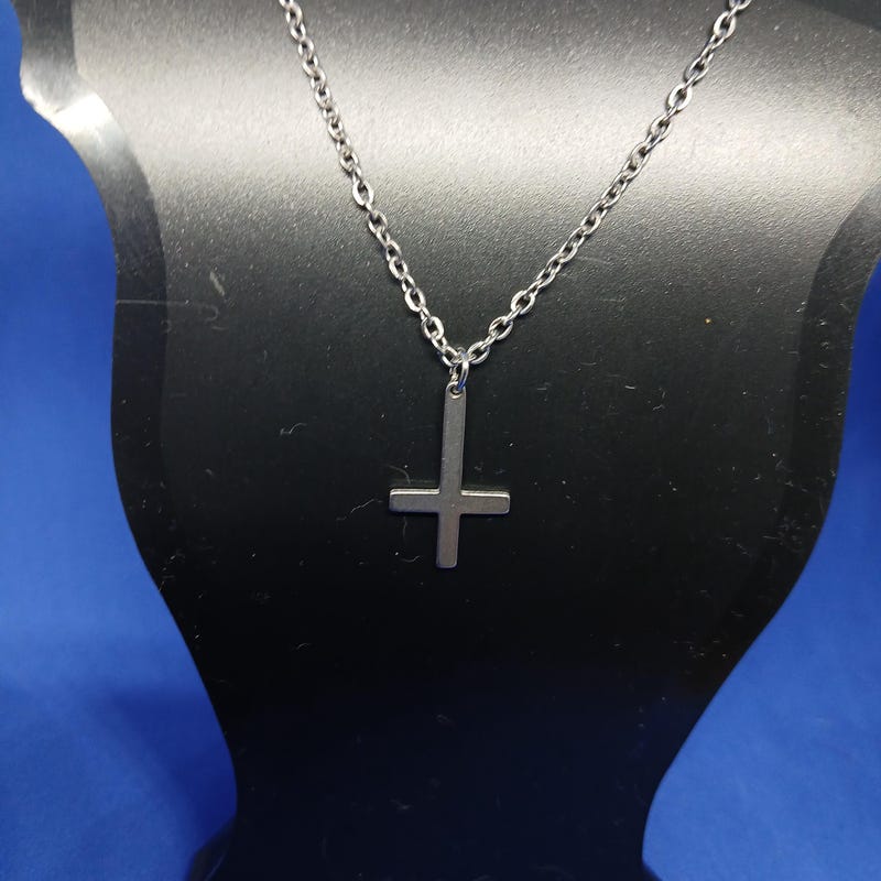 Satanic Upside Down Cross - Etsy