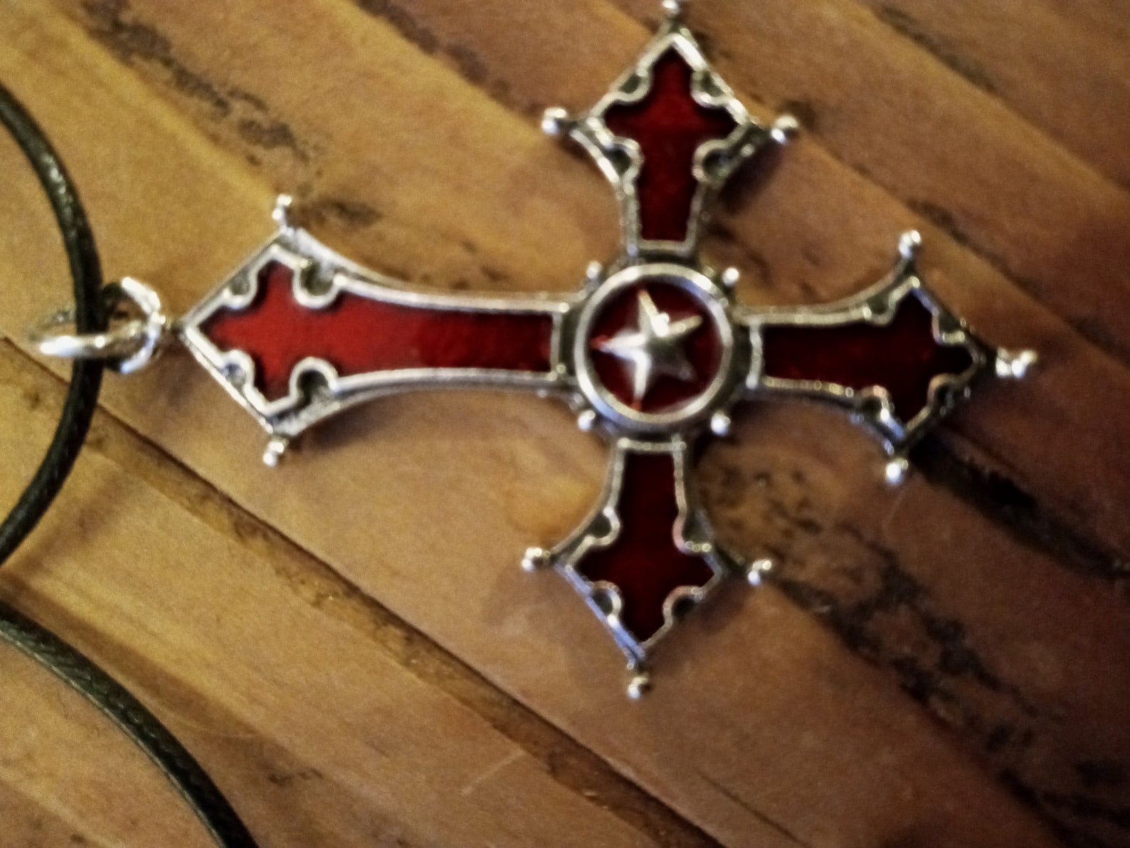 Inverted Cross Necklace Upsidedown Cross Necklace Satanic - Etsy