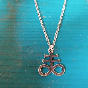 Small Silver Leviathan Necklace