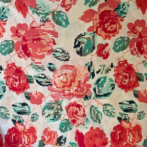 Art Gallery Recollection Flowered Engrams 100% cotton fabric by Katarina Roccella 3 1/2 yards OOP