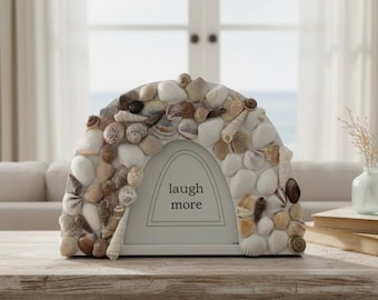 Muscheln Regenbogen Rahmen