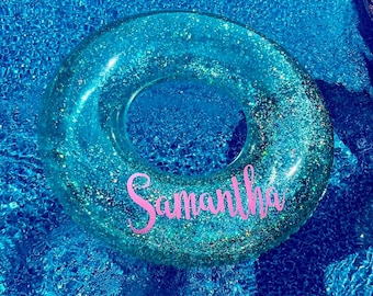 NO ASSEMBLY 3 Foot Custom Pool Float Personalized Pool float, Pool Party, Grad, Bachelorette, Destination Wedding, Wedding, Birthday Party